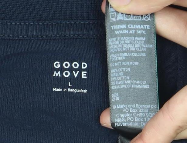 Marks and Spencer Men's Blue Graphic Everyday Heroes Father's Day T-Shirt Size L