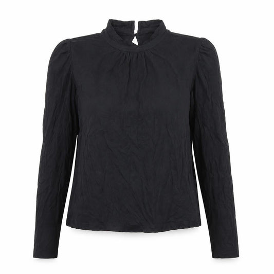 Womens UK Size M MNG Black Basic Blouse