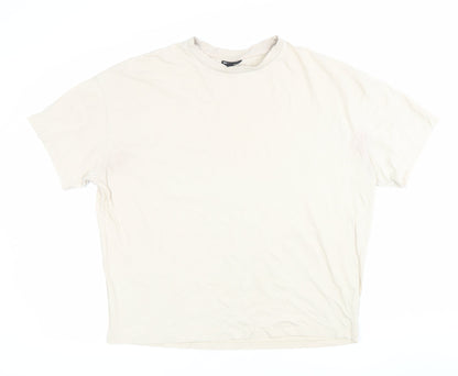 Mens UK Size S ASOS Design Beige  T-Shirt