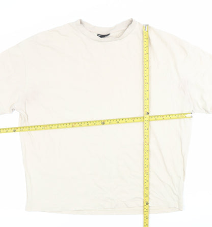 Mens UK Size S ASOS Design Beige  T-Shirt