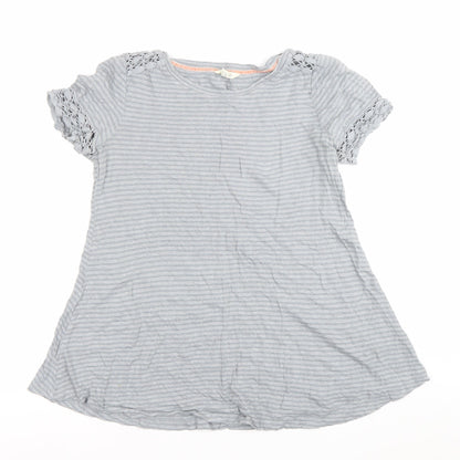 Womens UK Size 8 White Stuff Grey Basic T-Shirt
