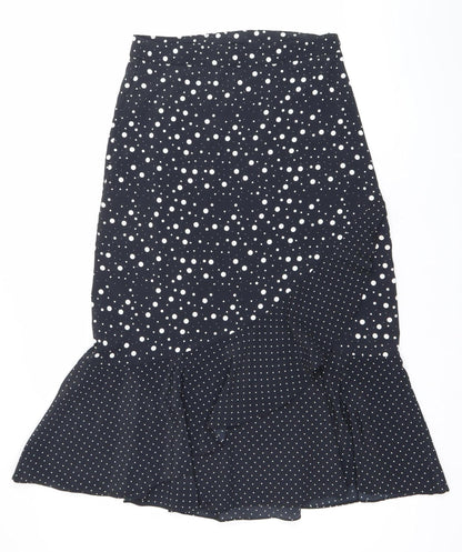 Womens UK Size 10 Topshop A-Line Chiffon Skirt