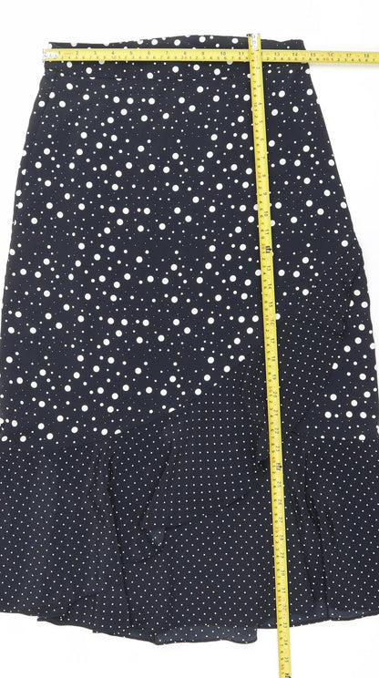 Womens UK Size 10 Topshop A-Line Chiffon Skirt