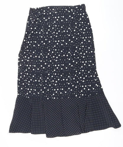 Womens UK Size 10 Topshop A-Line Chiffon Skirt