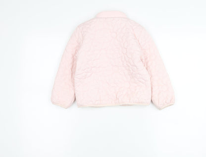 Teens UK Size 4 Marks and Spencer Pink Bomber Jacket