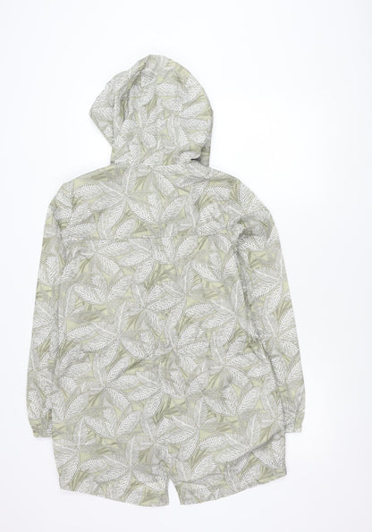 Womens UK Size S Marks and Spencer Multicoloured Rain Coat