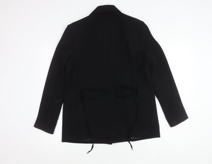 Womens UK Size 12 Topshop Regular Black Blazer