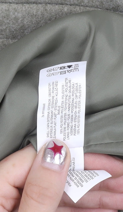 Primark Women’s Grey Blazer UK 18 Regular Fit Mid-Length