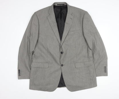 Greenwoods Mens Grey 44 Blazer Jacket Regular Fit Formal