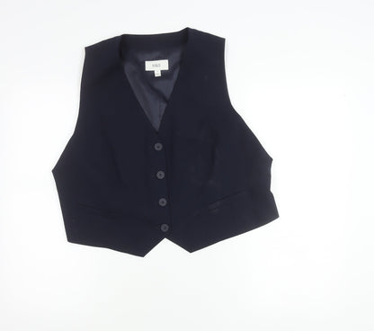 Marks and Spencer Women Blue Size 18 Waistcoat Business Formal