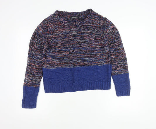 Womens UK Size 14 Brave Soul Multicoloured Pullover Jumper