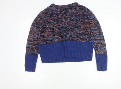 Womens UK Size 14 Brave Soul Multicoloured Pullover Jumper