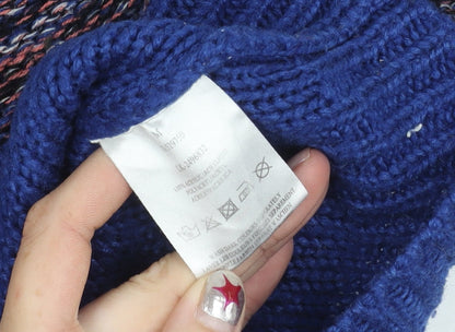 Womens UK Size 14 Brave Soul Multicoloured Pullover Jumper