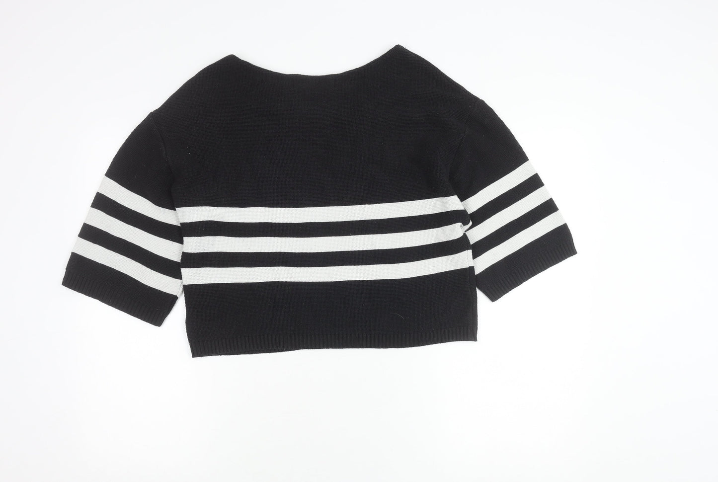 Womens UK Size L Zara Black Pullover Jumper