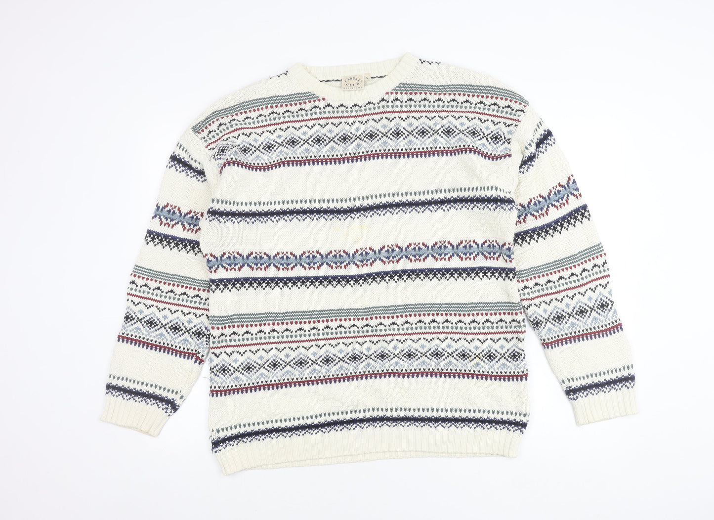Debenhams Men’s Small Multicoloured Cotton Fair Isle Jumper