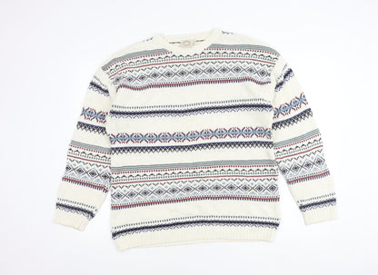Debenhams Men’s Small Multicoloured Cotton Fair Isle Jumper