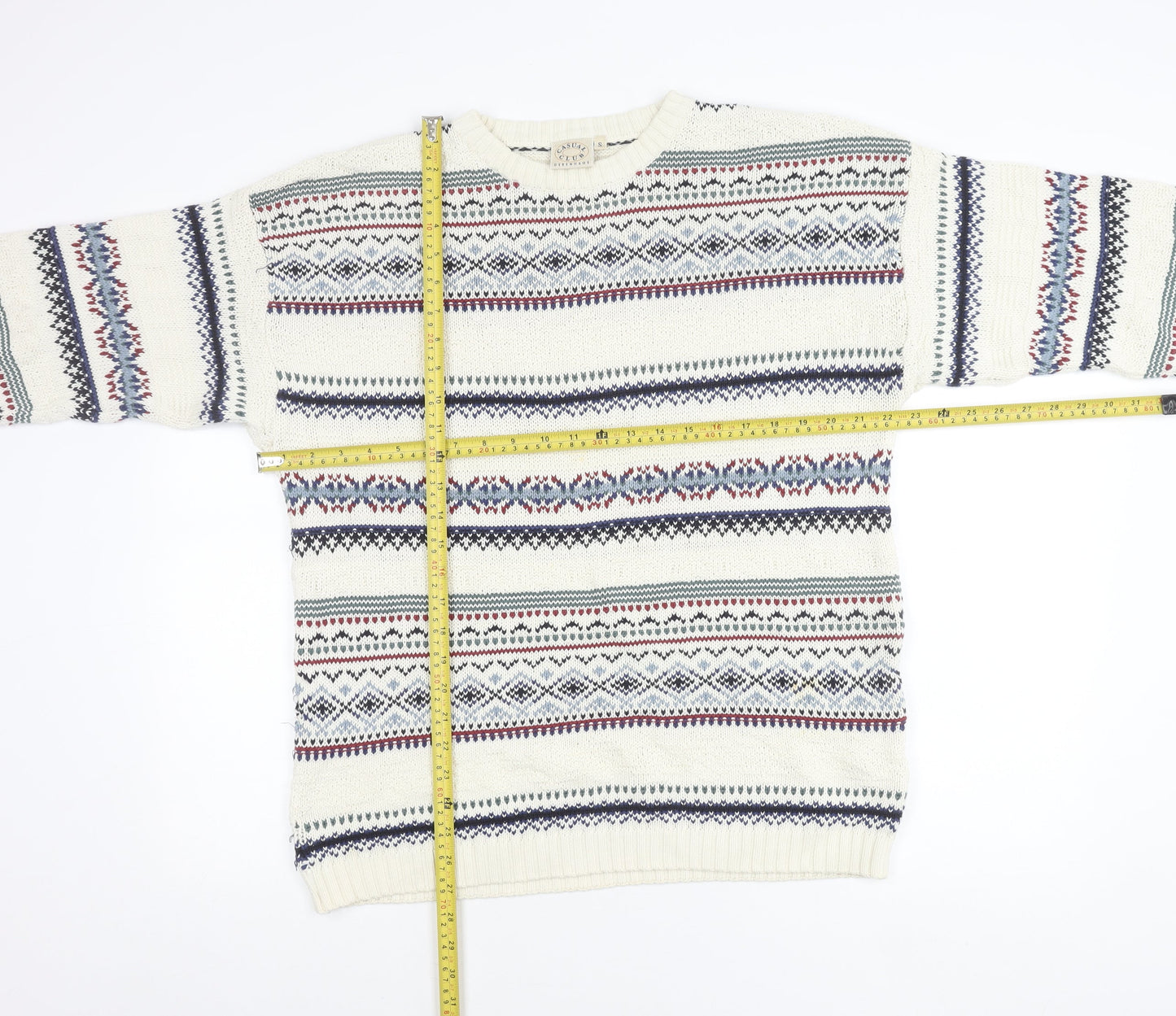 Debenhams Men’s Small Multicoloured Cotton Fair Isle Jumper