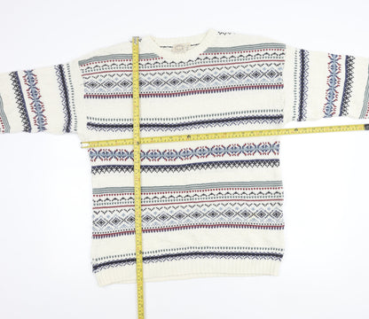 Debenhams Men’s Small Multicoloured Cotton Fair Isle Jumper