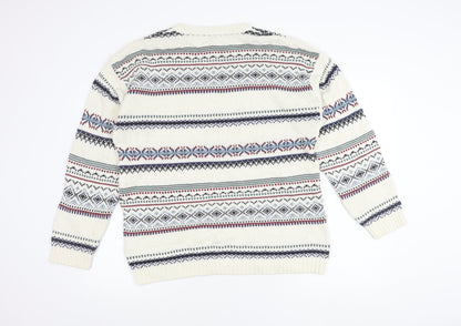 Debenhams Men’s Small Multicoloured Cotton Fair Isle Jumper
