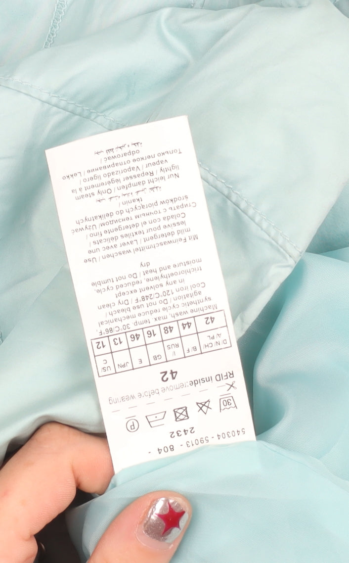 Gerry Weber Women’s Blue Sleeveless Waistcoat Size 14 Lightweight Puffer