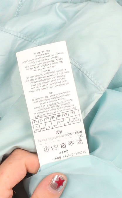 Gerry Weber Women’s Blue Sleeveless Waistcoat Size 14 Lightweight Puffer