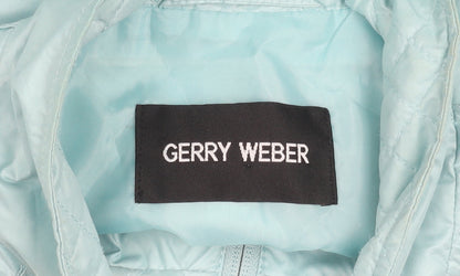 Gerry Weber Women’s Blue Sleeveless Waistcoat Size 14 Lightweight Puffer