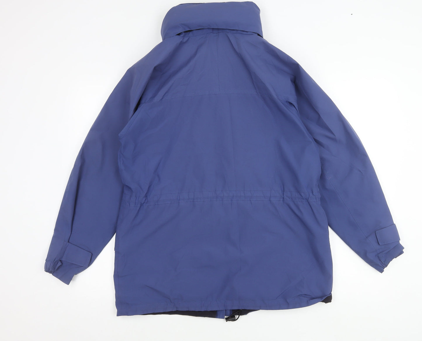 Rohan Womens Blue Parka Jacket Size S Water Resistant Windproof