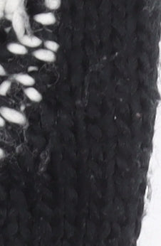 New Look Girls Black Chevron Knit Acrylic Pullover Jumper 14-15Y