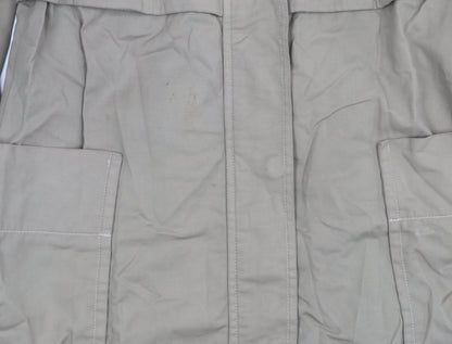 Womens UK Size 12 Zara Basic Beige Parka Coat