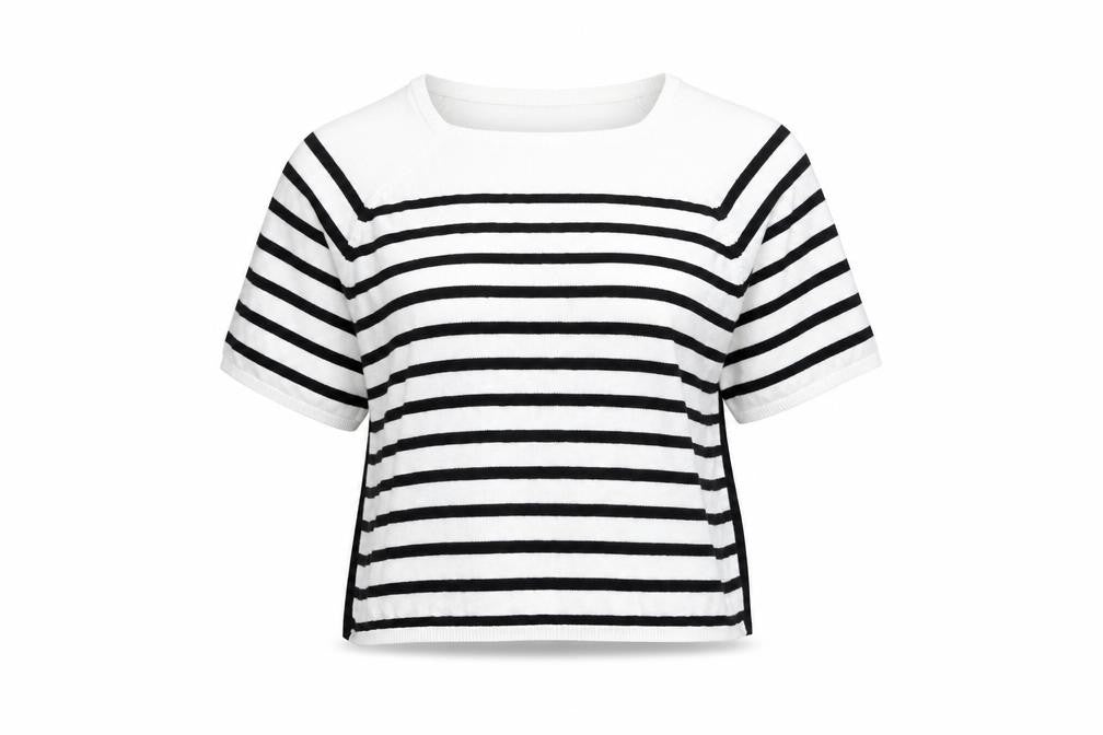 Womens UK Size 12 New Look Multicoloured Basic T-Shirt