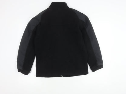 Sprayway Boys Black Full Zip Fleece Jacket Age 12-13 Years Outdoor Coat