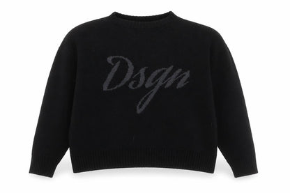 Womens UK Size S Boohoo Black Pullover Jumper