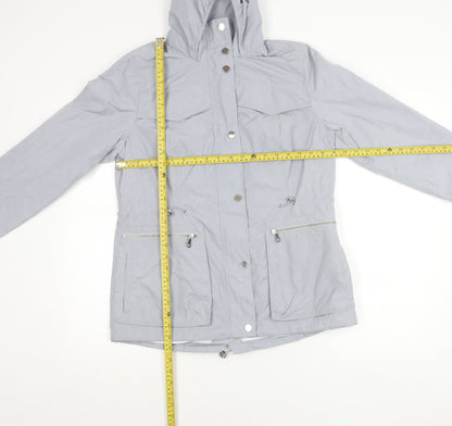 Womens UK Size 12 Marks and Spencer Grey Parka Coat