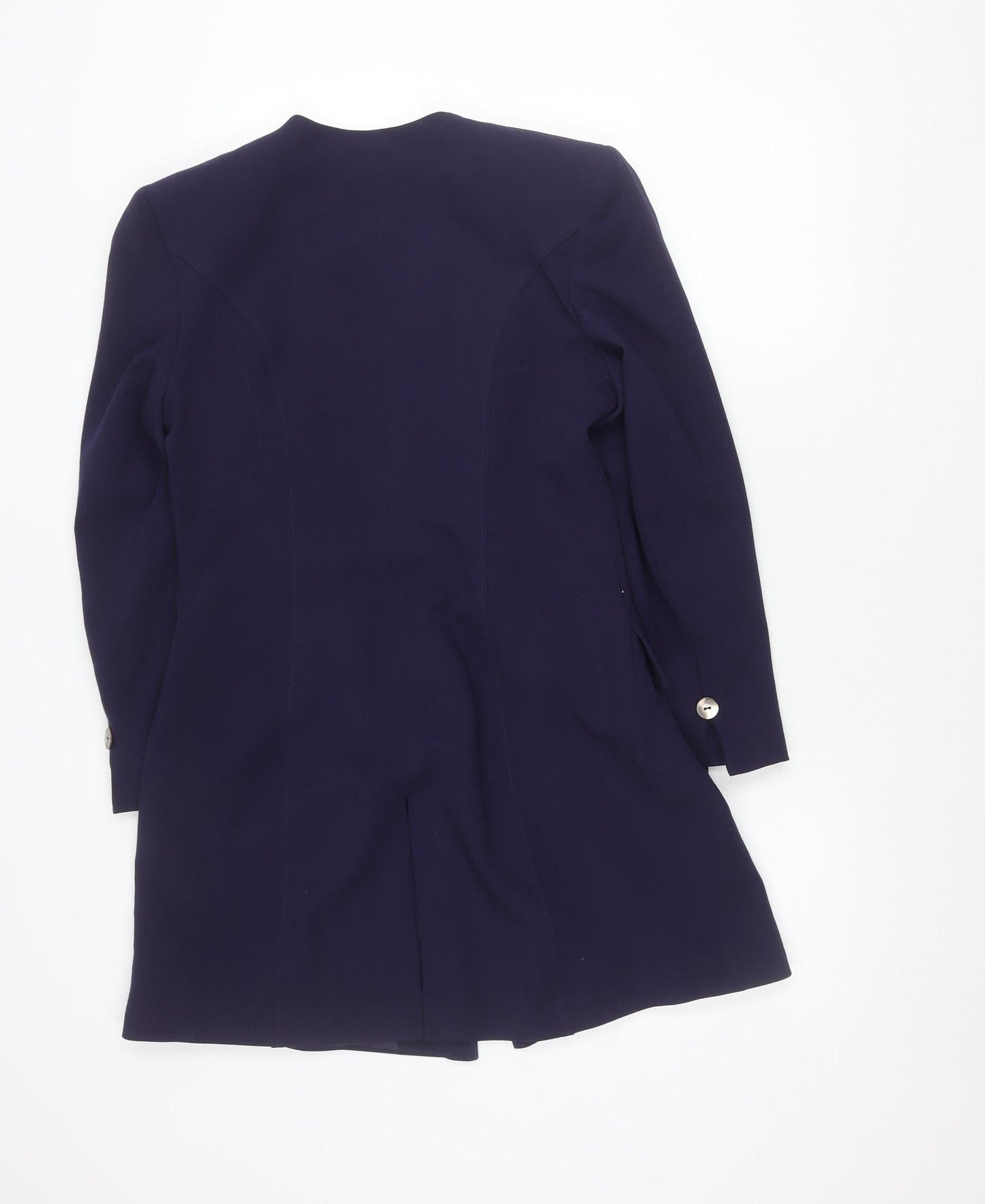 Classic Collection Women’s Blue Wool Blend Suit Jacket Size 12
