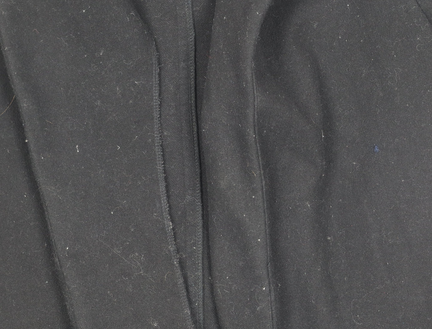 Zara Women Black Coatigan Size S Mid-Length Knit Jacket