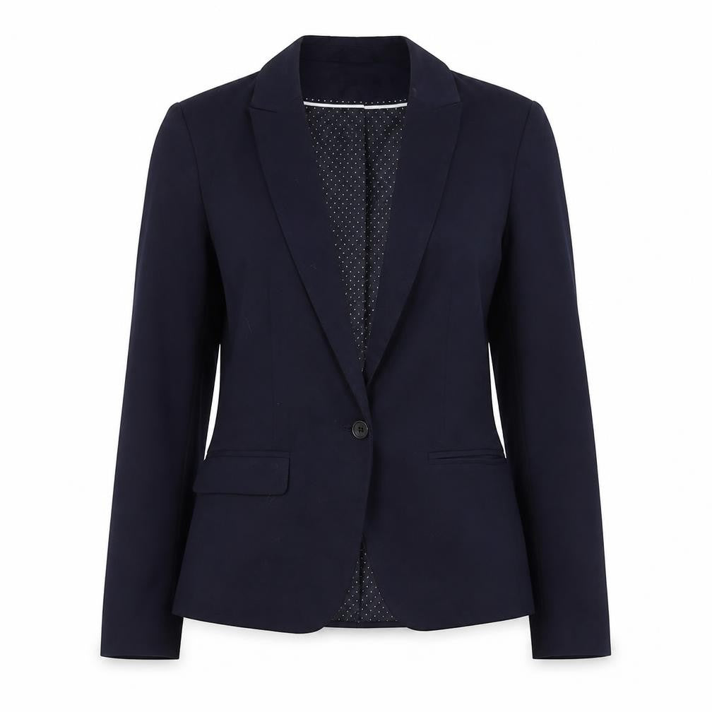 Womens UK Size 10 NEXT Regular Blue Blazer