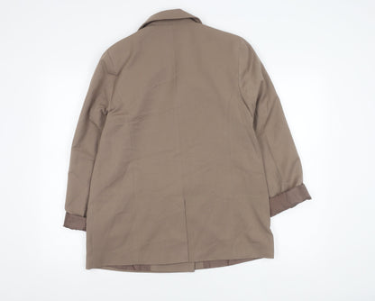 New Look Women’s Brown Double-Breasted Blazer UK 10