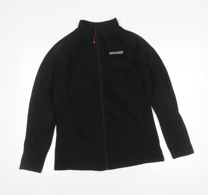 Geo Norway Women’s Black Fleece Full Zip Jacket UK 12