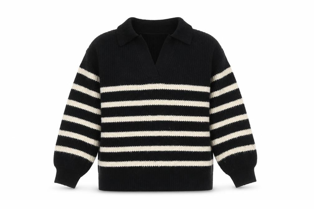 Womens UK Size S Marks and Spencer Black Pullover Jumper