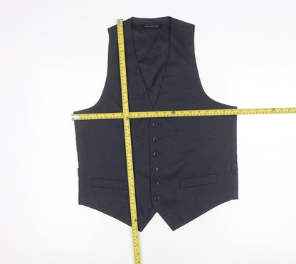 Tommy Hilfiger Men’s Blue Suit Waistcoat SML Classic Formal