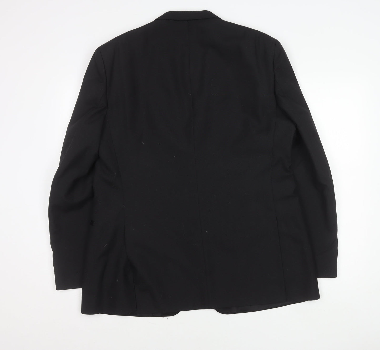 Chatsworth Classics Men’s Black 44R Wool Blend Blazer Jacket