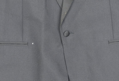 Chatsworth Classics Men’s Black 44R Wool Blend Blazer Jacket