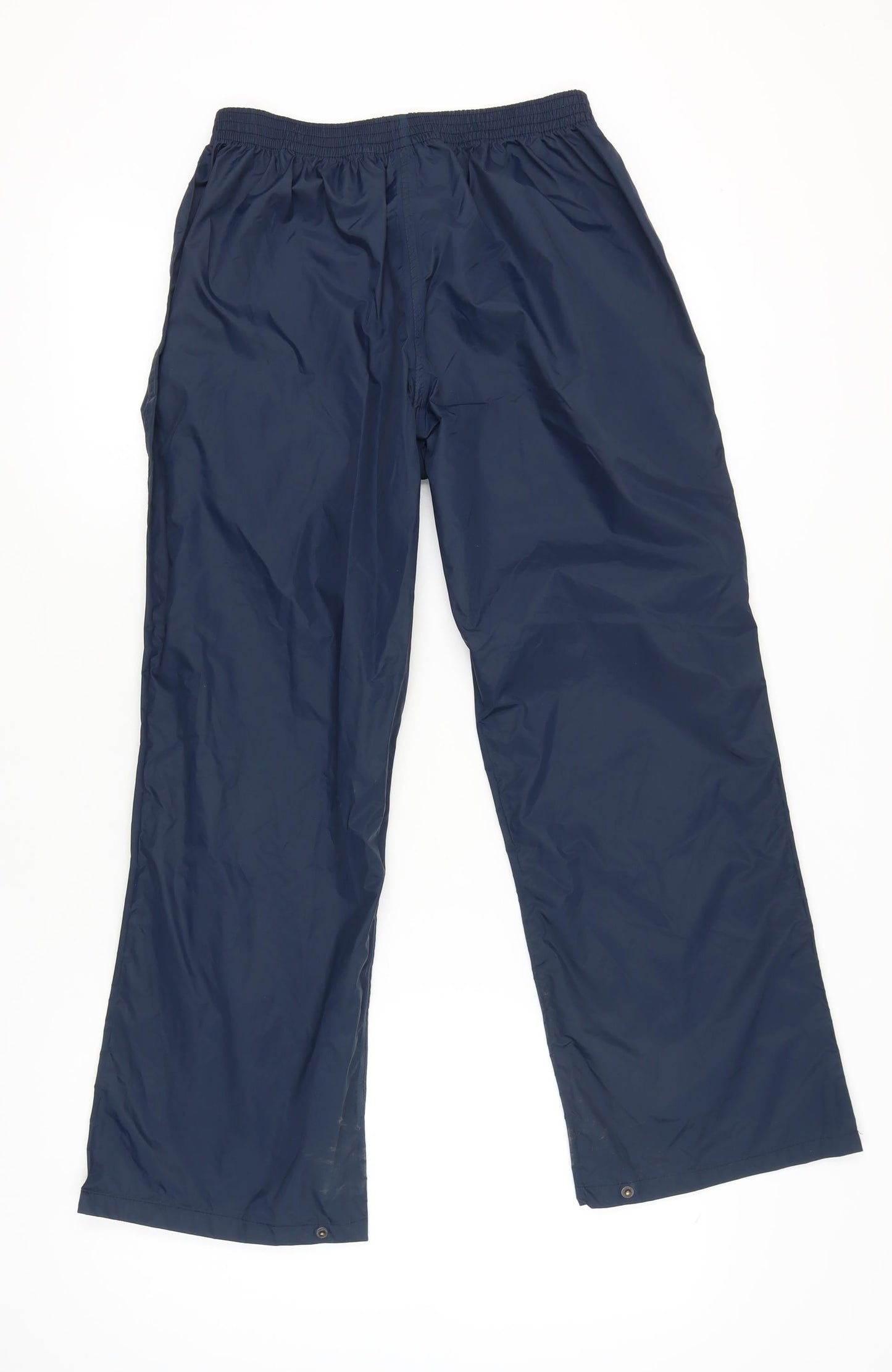Regatta Men’s Blue Waterproof Rain Trousers M 28-30 Elastic Waist