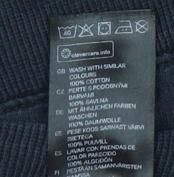 H&M Disney Women’s Black Mickey Mouse Cotton Sweatshirt Size M