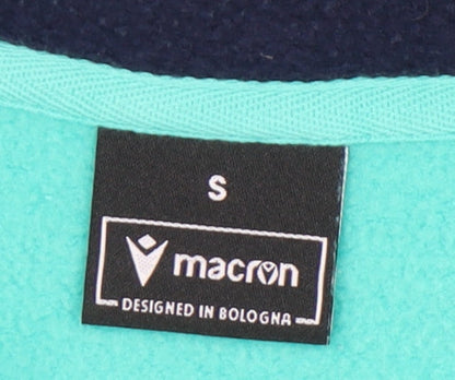 Mens UK Size S Macron Green Pullover Hoodie