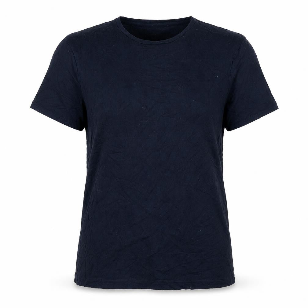 Womens UK Size S Zara Blue Basic T-Shirt
