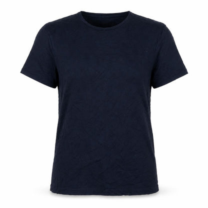 Womens UK Size S Zara Blue Basic T-Shirt