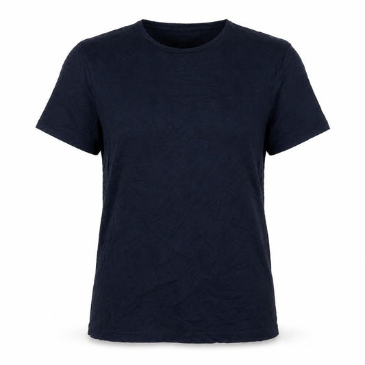 Womens UK Size S Zara Blue Basic T-Shirt
