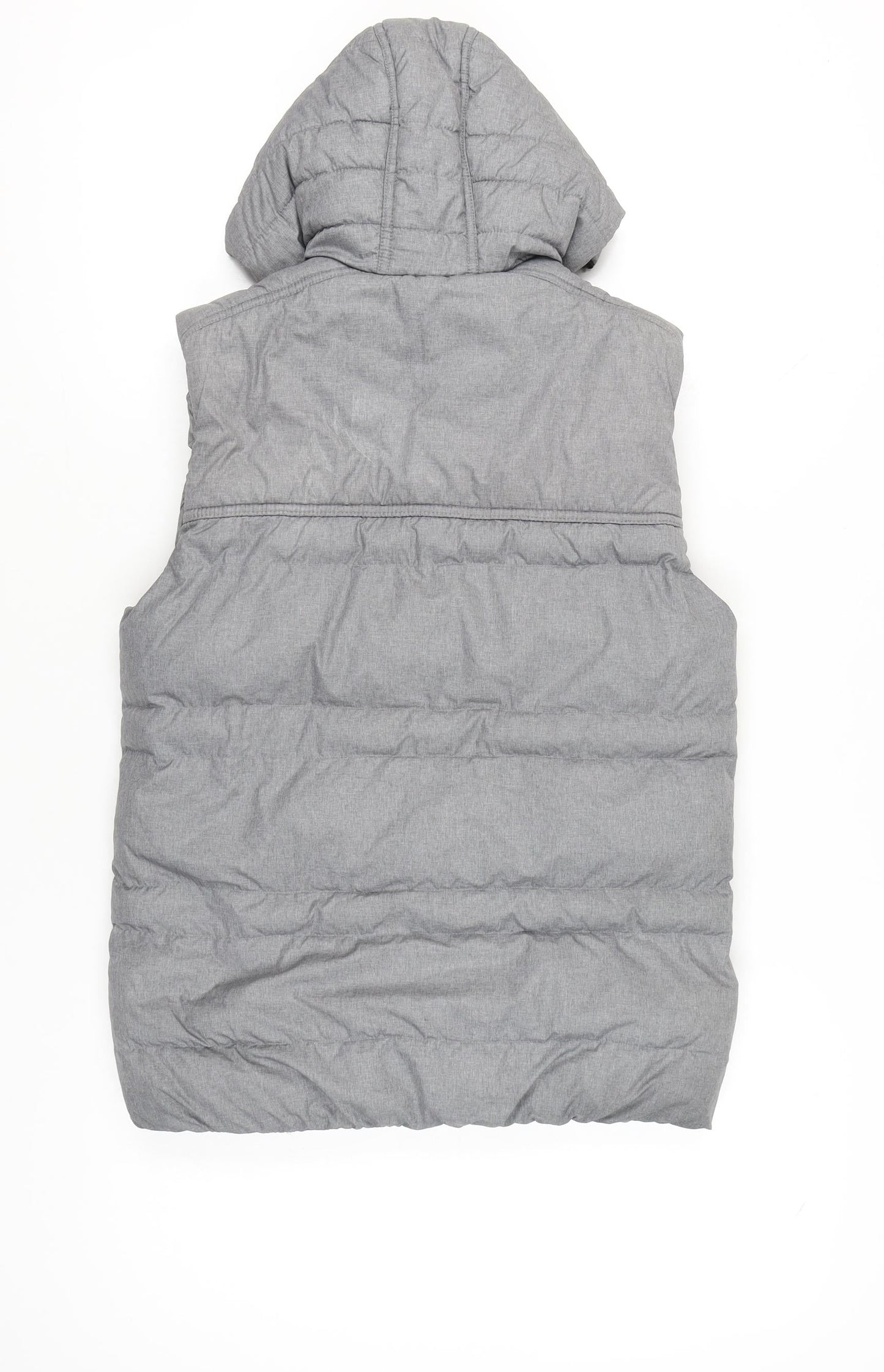 Mens UK Size S DECATHLON Grey Puffer Jacket