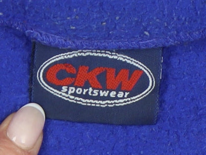 Mens UK Size S CKW Sportswear Blue Basic Jacket